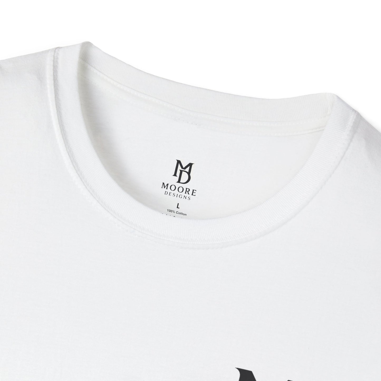 MD Logo White Tee