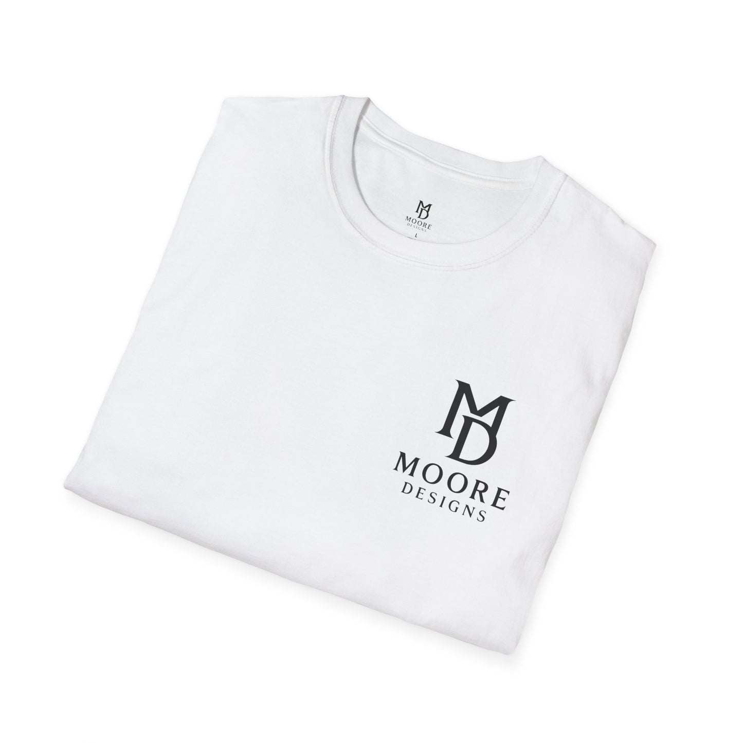 MD Logo White Tee