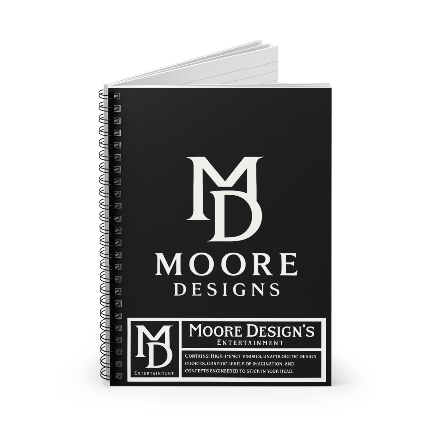 MD Logo Spiral Notebook