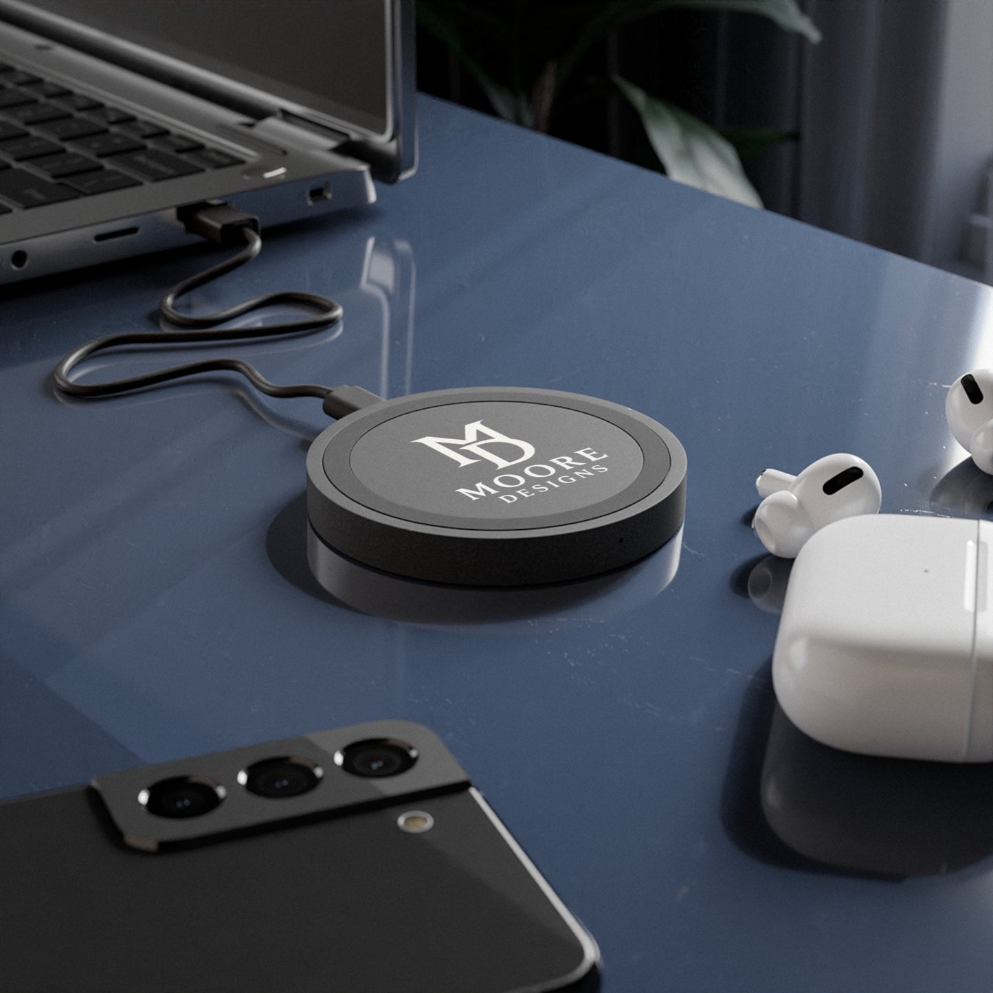 MD Logo Wireless Charging Pad