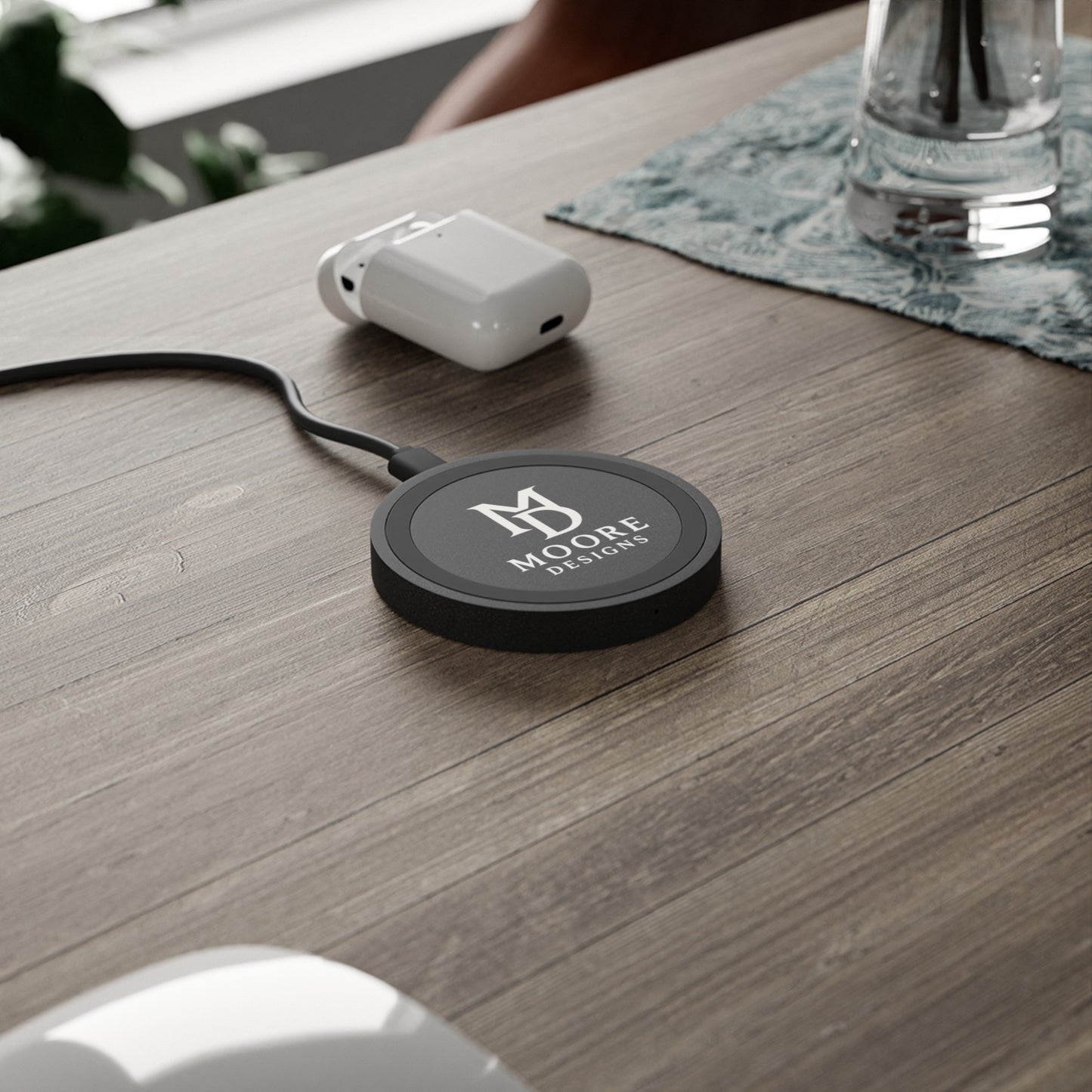 MD Logo Wireless Charging Pad