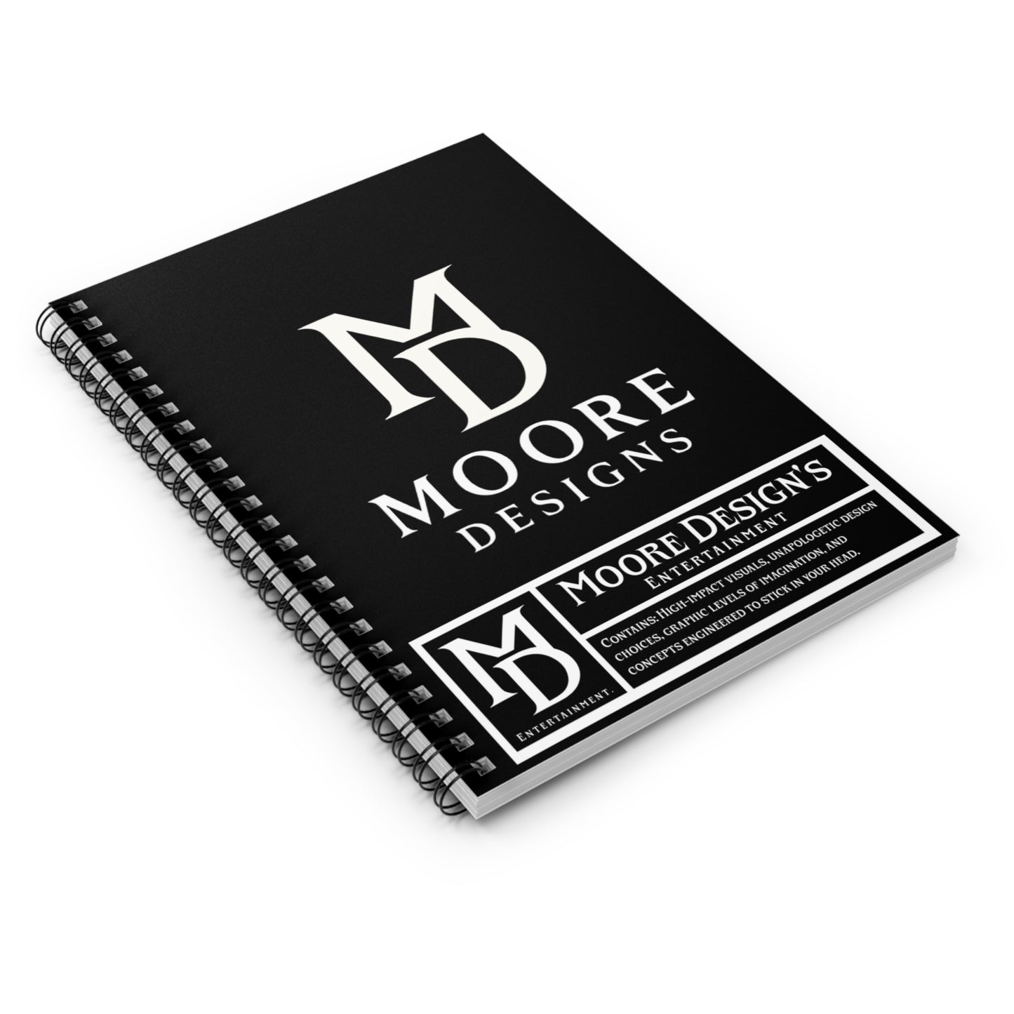 MD Logo Spiral Notebook
