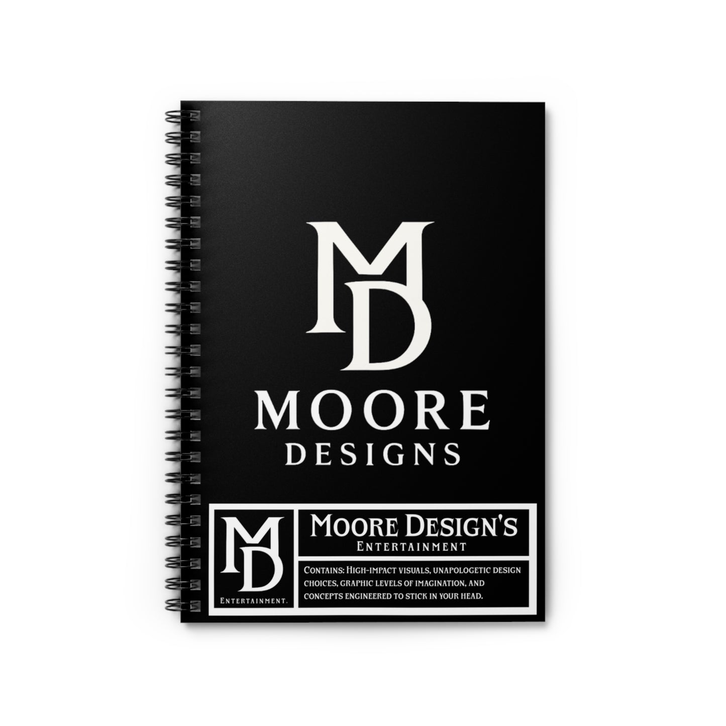 MD Logo Spiral Notebook